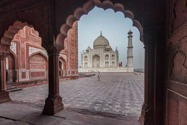 Biryani and its Fantastic Flavors 2 taj mahal framed
